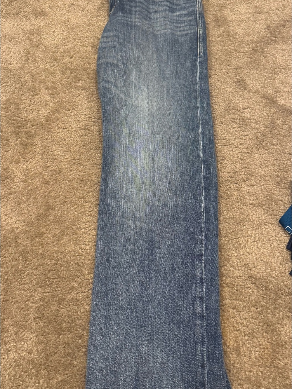 Rock & Republic Women's Light-Mid Blue Straight Leg Jeans